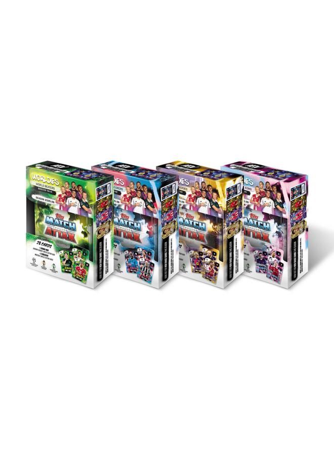 Topps بطاقات تداول توبس ماتش أتاكس لمنافسات الأندية UEFA 2025/2026 في علبة صغيرة (قطعة عشوائية واحدة) - Image 1